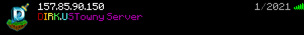 DIRK.US Minecraft Server Banner