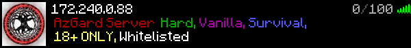 AzGarD Minecraft Server Banner