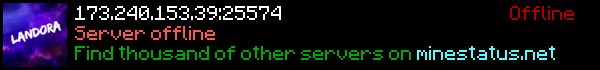Landora(Whitelist https://discord.gg/8c9M7bWeSt) Minecraft Server Banner