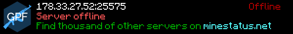 rfrytuiokl;' Minecraft Server Banner