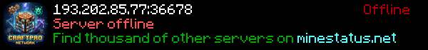 Craft Pro Network Minecraft Server Banner