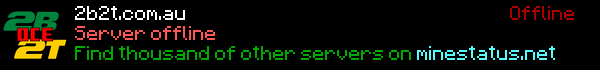 2b2t.com.au Minecraft Server Banner