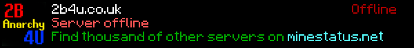 2B4U Reborn Minecraft Server Banner