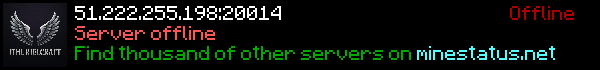 IthurielCraft Minecraft Server Banner