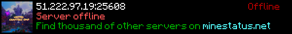 United Crafters SMP Minecraft Server Banner