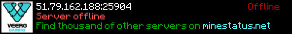 Veerg Den Minecraft Server Banner