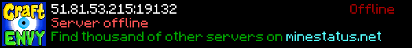 CraftEnvy SMP Minecraft Server Banner
