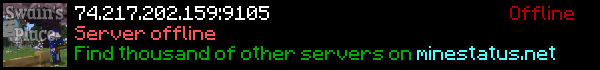 Simply Swain's Place Minecraft Server Banner