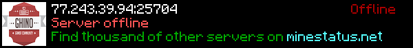 Ghino Minecraft Server Banner