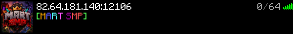 MART SMP Minecraft Server Banner