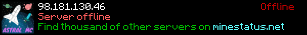 Astral MC Minecraft Server Banner
