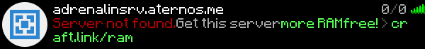 AdrenalinNetwork Server Minecraft Server Banner