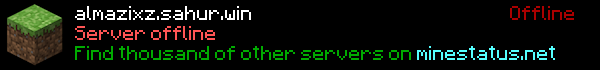 Almazikz Minecraft Server Banner