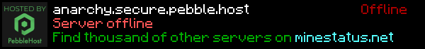 Anarchy Minecraft Server Banner