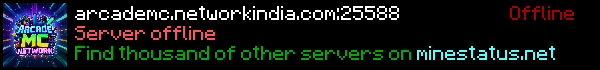 Arcade Mc network Minecraft Server Banner