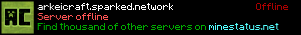 ArkeiCraft Minecraft Server Banner