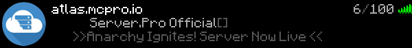 ATLAS MC Minecraft Server Banner