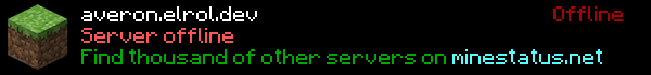 AveronMC Minecraft Server Banner