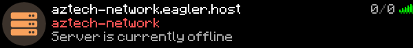Aztech Network Minecraft Server Banner
