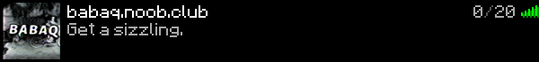 babaq Minecraft Server Banner