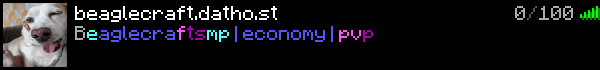 Beaglecraft Minecraft Server Banner