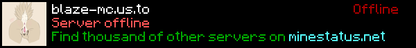 Blaze Survival  Minecraft Server Banner