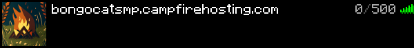 Bongo Cat SMP Minecraft Server Banner