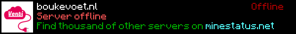 Boukey's McMMO Minecraft Server Banner