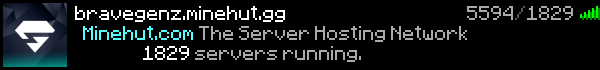 BraveGenz Minecraft Server Banner