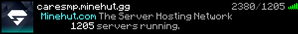 caresmp Minecraft Server Banner