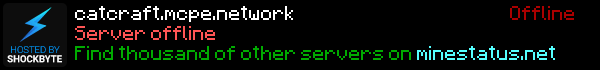 CatCraft Minecraft Server Banner