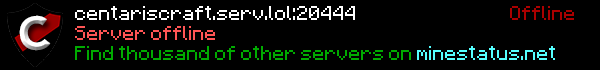 Centaris Craft Minecraft Server Banner