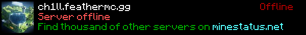 The Chill Zone Minecraft Server Banner
