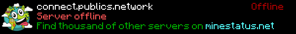 Publics Network [OPENING SOON] Minecraft Server Banner