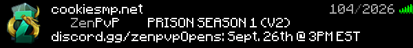 CookieSMP Minecraft Server Banner