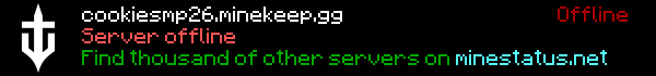 CookieSMP26 Minecraft Server Banner
