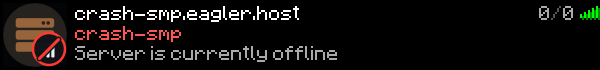 crashsmp Minecraft Server Banner