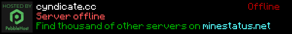 Cyndicate Minecraft Server Banner