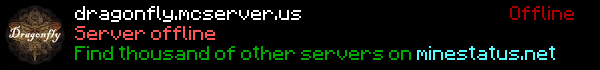 Dragonfly Minecraft Server Banner