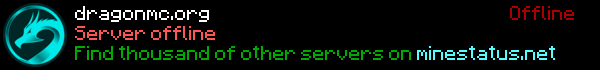 DragonMC 1.16.4 Minecraft Server Banner