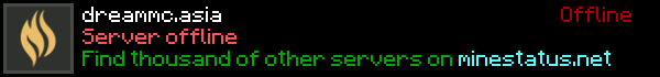 Dreammc  Minecraft Server Banner