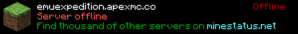 Emu Expedition Minecraft Server Banner