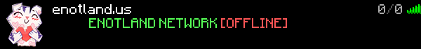 Enotland Network Minecraft Server Banner