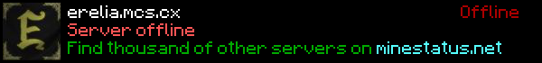 Erelia Pixelmon Minecraft Server Banner