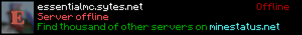 EssentialMC Minecraft Server Banner