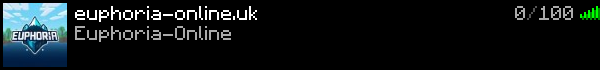 Euphoria-Online Minecraft Server Banner
