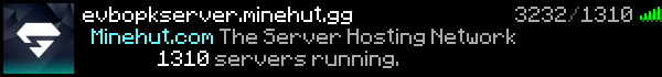 EvboPKServer Minecraft Server Banner