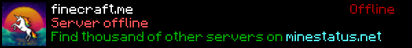 Fine Craft Minecraft Server Banner