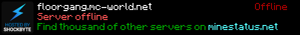 FloorGang Minecraft Server Banner