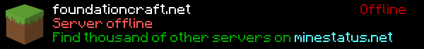 FoundationCraft Minecraft Server Banner
